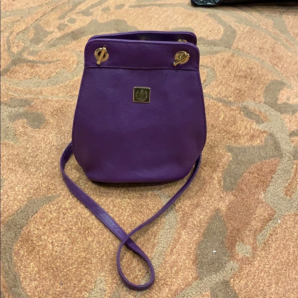 Leather crossbody bag!